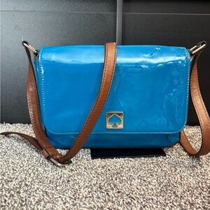 Kate Spade Kingsbury Park Randi -Aqua Blue EUC Includes Generic Dust Bag